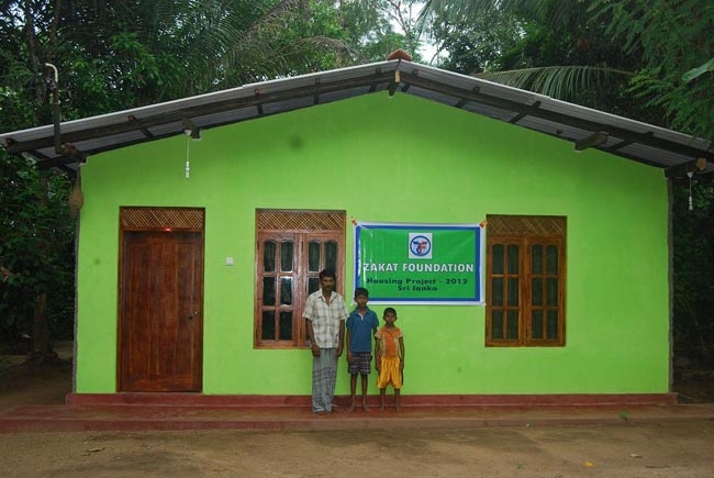 Zakat Foundation of America - Sri Lanka Housing Project Completed
