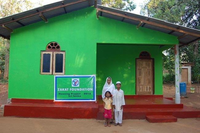 Zakat Foundation of America - Sri Lanka Housing Project Completed