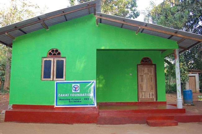 Zakat Foundation of America - Sri Lanka Housing Project Completed