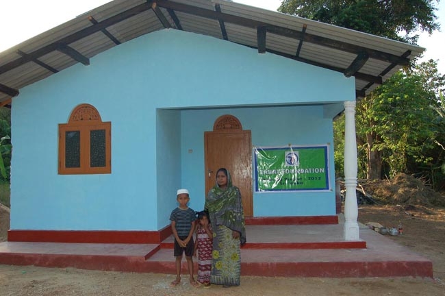 Zakat Foundation of America - Sri Lanka Housing Project Completed