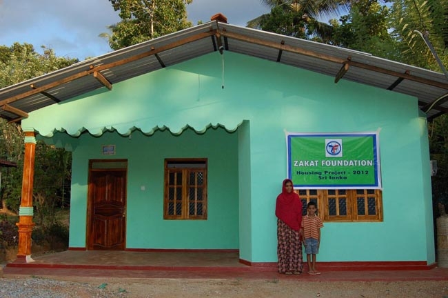 Zakat Foundation of America - Sri Lanka Housing Project Completed