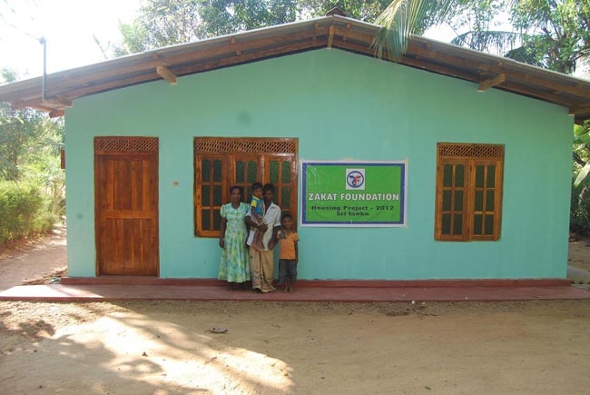 Zakat Foundation of America - Sri Lanka Housing Project Completed