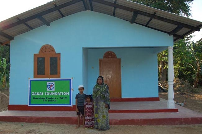 Zakat Foundation of America - Sri Lanka Housing Project Completed