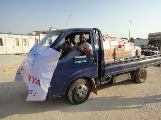 Zakat Foundation of America - ZF’s Feeds Displaced in Libya