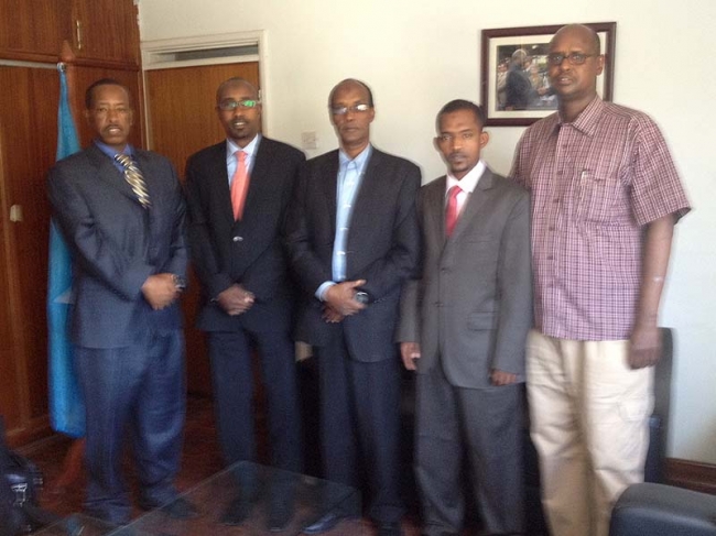 Zakat Foundation of America - ZF Representative Meets with Somali Government in Kenya