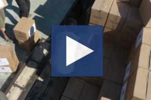 Zakat Foundation of America - ZF Distributing Food Packages Inside Syria